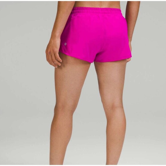 Lululemon Pants - Lululemon Hotty Hot Low-Rise Lined Short 2.5" Purple Highlight Size 8